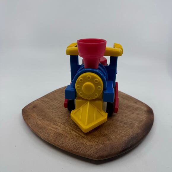 Vintage Fisher Price Little People 1991 Chunky Zoo Train Mini Figure Vehicle Toy - Picture 4 of 4